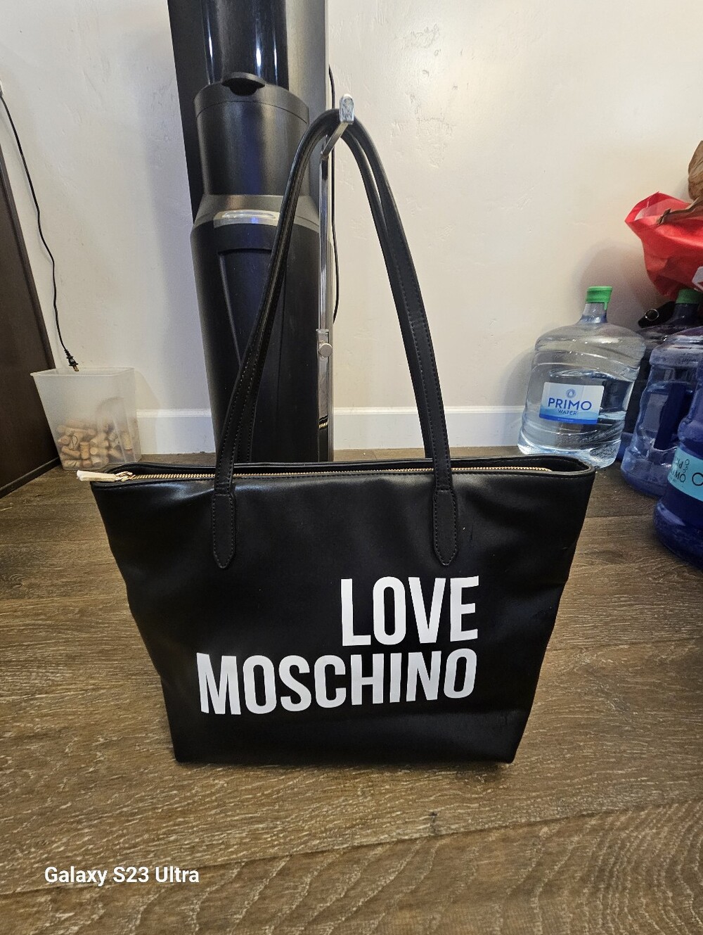 Love Moscino Black Tote